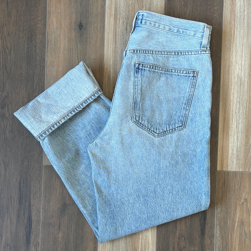 Agolde Criss Cross Straight Jeans - Picture 4 of 7